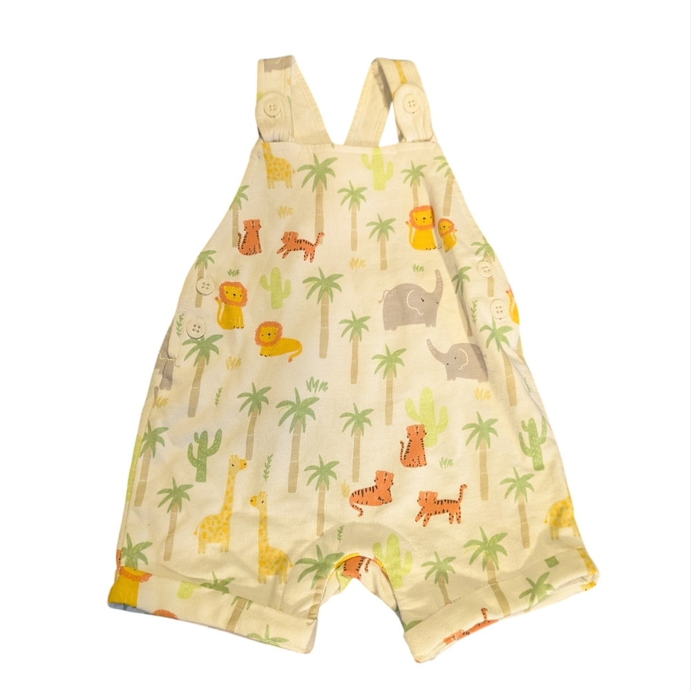 Mini Klub Safari Animal Print Overall, 9-12mounth